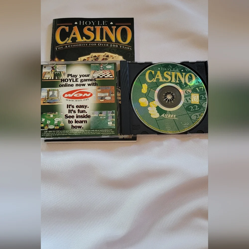 Hoyle Casino PC Game And Book